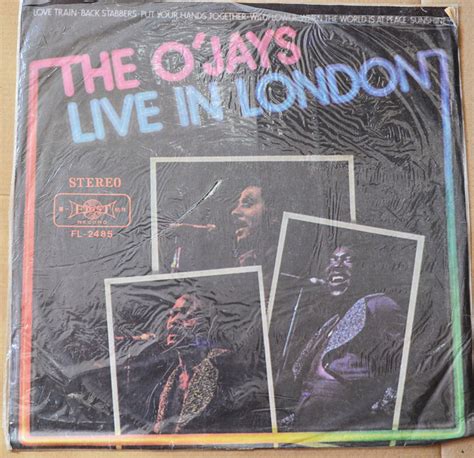 The O'Jays - The O'Jays Live In London (1974, Vinyl) | Discogs