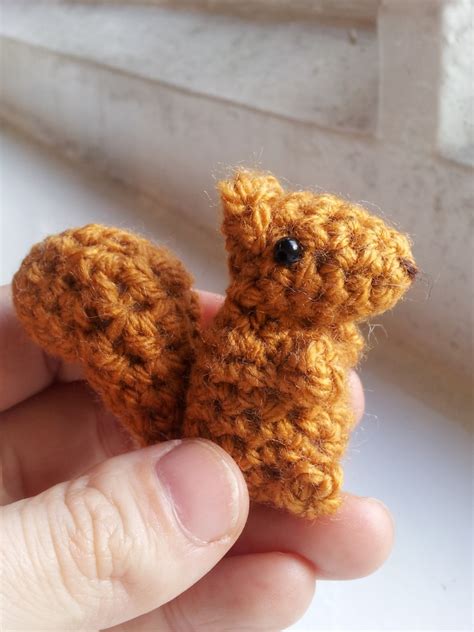 Crochet Squirrel Pattern amigurumi PDF pattern for simple | Etsy