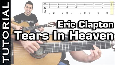 Como tocar Tears In Heaven de Eric Clapton en guitarra tutorial ...