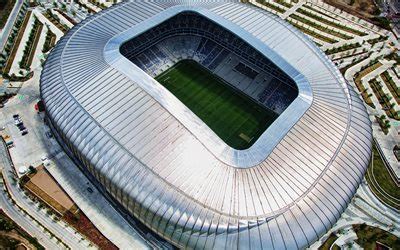 Descargar estadio bbva, vista aérea, vista superior, el gigante de ...