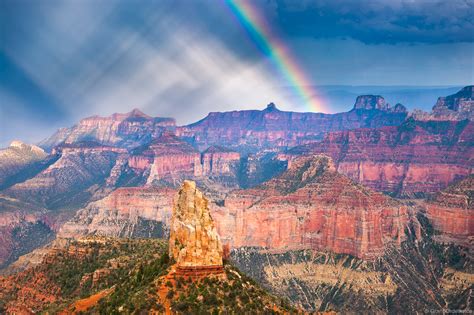 Point Imperial Rainbow | Grand Canyon National Park, Arizona | Grant ...