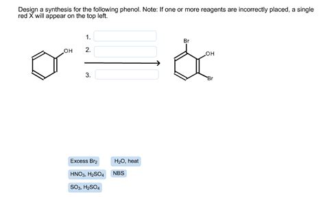 Solved Design a synthesis for the following phenol. | Chegg.com