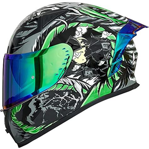 The Unexpected Dark Green Motorcycle Helmet That You Need To Check Out Now!