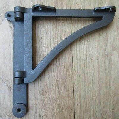 TABLE LEAF SWIVEL BRACKET folding drop worktop shelf support bracket cast iron | eBay | Shelf ...