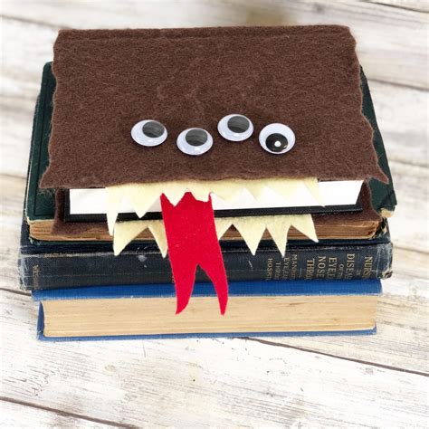 Monster Book Of Monsters DIY Book Cover - Fun Money Mom