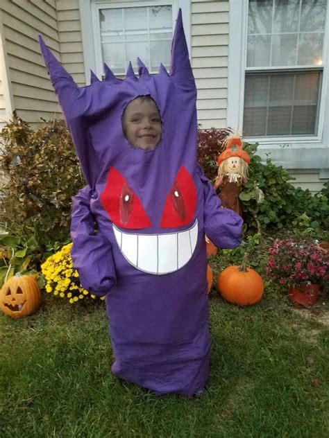 #pokemon #diy #gengar #halloween #costume | Pokemon halloween costume, Halloween costumes ...