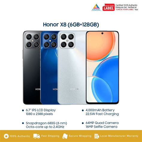 Honor X8 Price In Malaysia & Specs - KTS