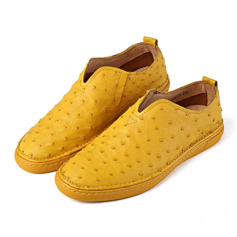 Ostrich Shoes, Genuine Ostrich Skin Shoes for Sale