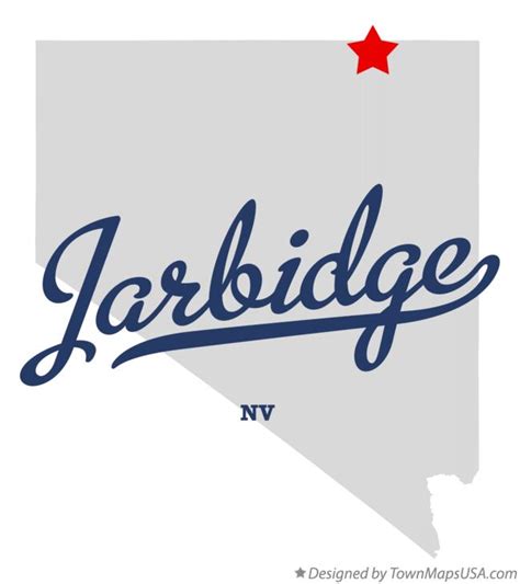 Map of Jarbidge, NV, Nevada