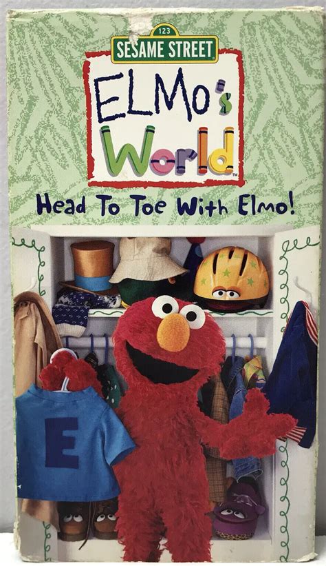 Sesame Street Elmo's World VHS Video Tape | Grelly USA