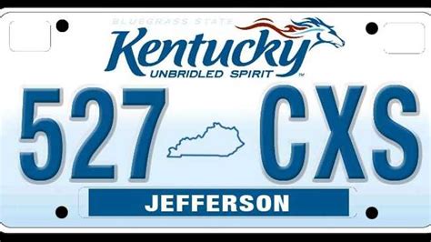 Kentucky starts online license plate renewal service