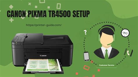 How to Setup a Canon Pixma Tr4500 for Beginners | CampusAcada