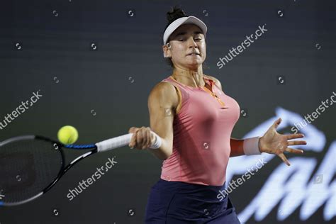 Us Tennis Player Caroline Dolehide Action Editorial Stock Photo - Stock ...