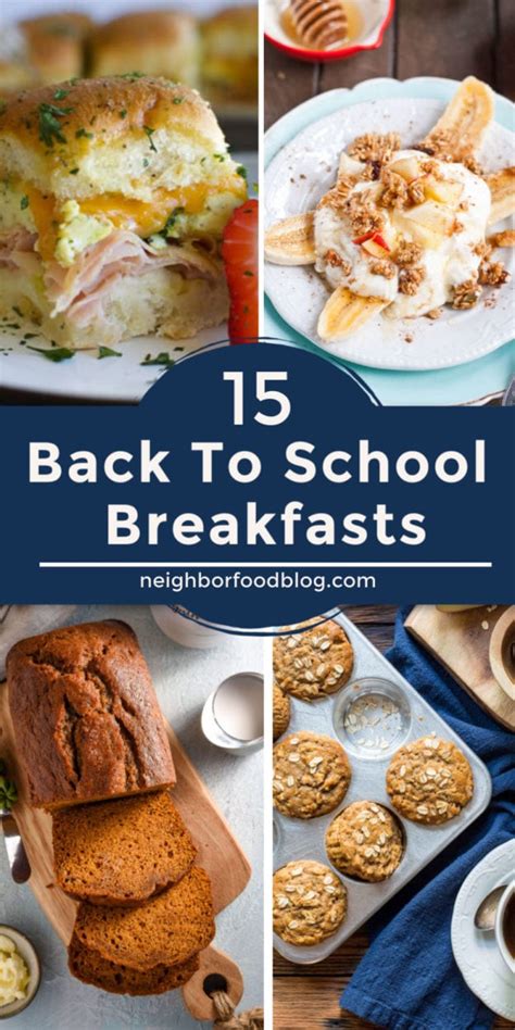 15 Back to School Breakfast Ideas for Busy Mornings - NeighborFood