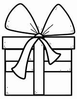 Christmas Gift Coloring Pages Free Printable PDF sketch template
