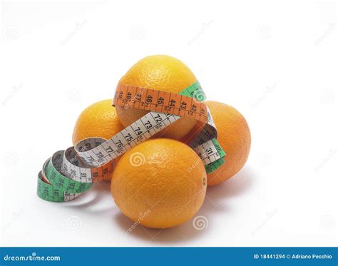 Diet with orange stock photo. Image of healthy, steel - 18441294