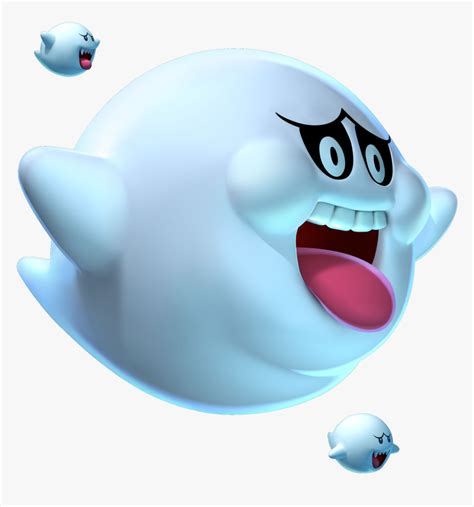 Nsmb2 Fat Boo - Super Mario Giant Boo, HD Png Download - kindpng