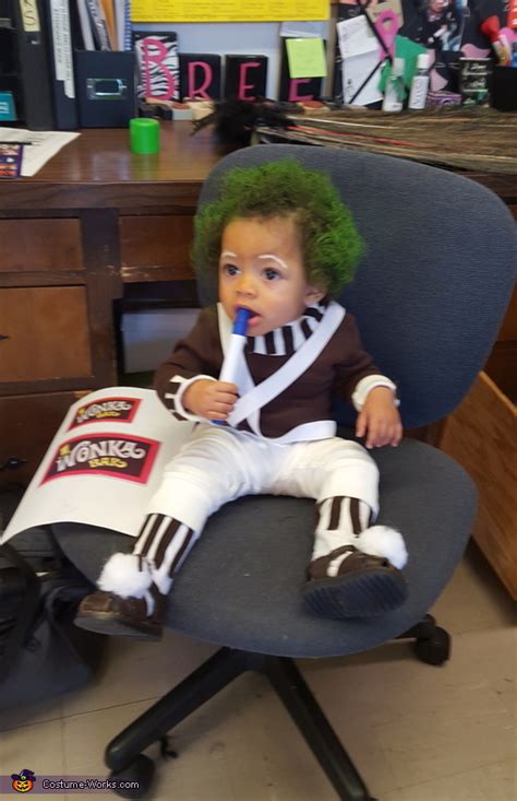 Oompa Loompa Baby Homemade Costume | DIY Costumes Under $35