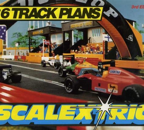 Scalextric Track Plans Book 10th Edition with 60+ Slot Car Track Plans ...