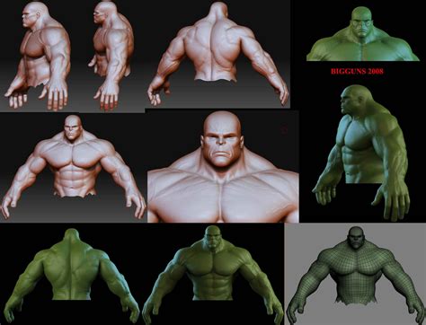 Incredible Hulk Side Face