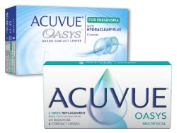 ACUVUE OASYS MULTIFOCAL vs ACUVUE OASYS for PRESBYOPIA - Optix-now