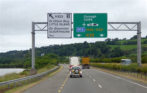 Overhead Sign Gantry on the N25 near... © David Dixon :: Geograph Ireland