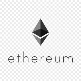 Ethereum ETH White Logo Download PNG | Citypng