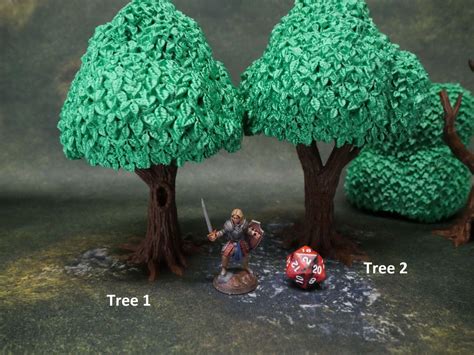 DnD Terrain Trees Lost Adventures Dungeons and Dragons | Etsy