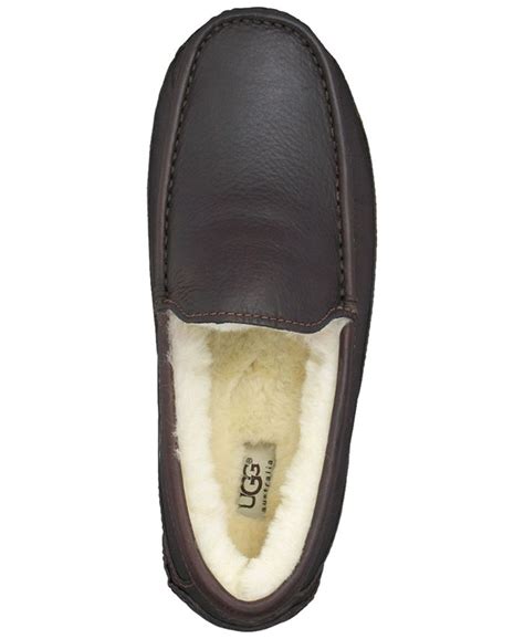 UGG® Men's Ascot Moccasin Slippers - Macy's