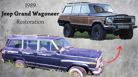 1989 Jeep Grand Wagoneer Restoration project - YouTube