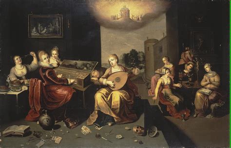 Parable of the Wise and Foolish Virgins Painting | Francken Hieronymus II Oil Paintings