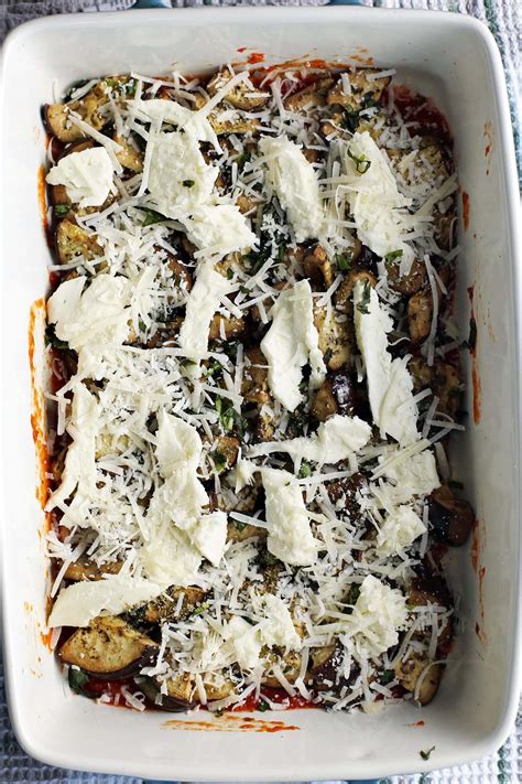 Baked Eggplant Parmesan Casserole - Yay! For Food