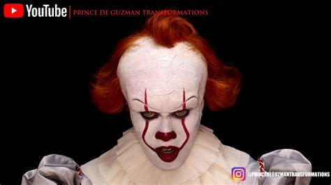 Pennywise Makeup Tutorial - IT Movie 2019 (Improved!) | I'm ready to ...