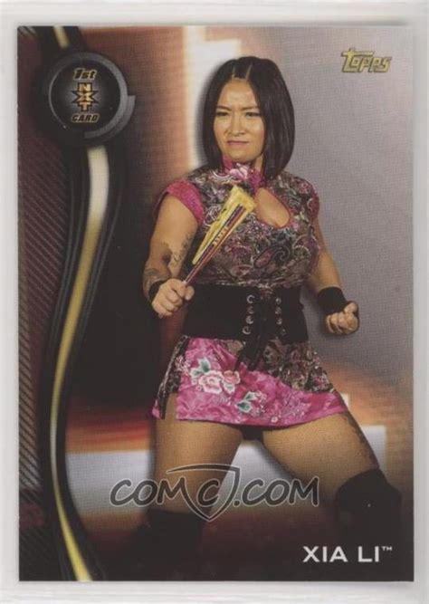 2019 Topps WWE NXT - Roster #50 - Xia Li [EX to NM]