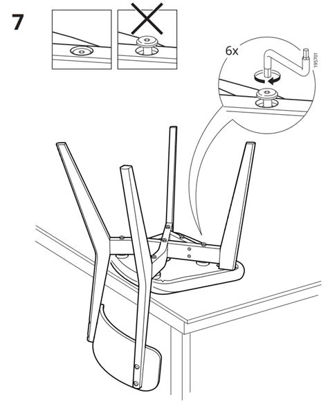 IKEA LISABO Chair Instruction Manual