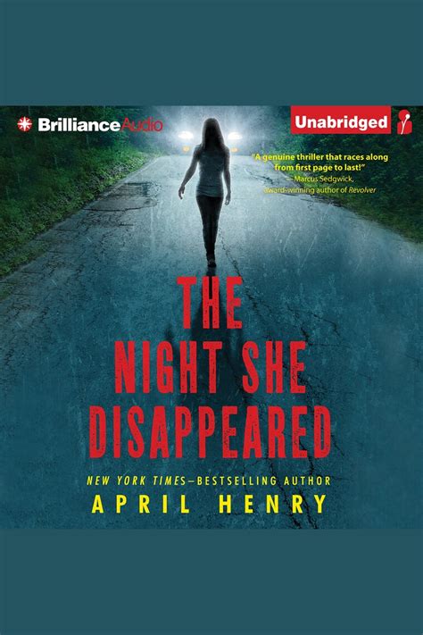 Listen to The Night She Disappeared Audiobook by April Henry and Kate Rudd