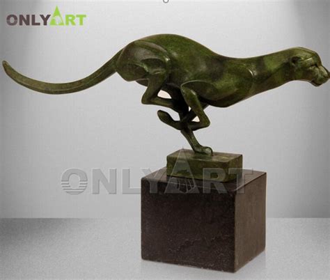 Large Bronze Leopard Statue | onlyart sculpture co.,ltd