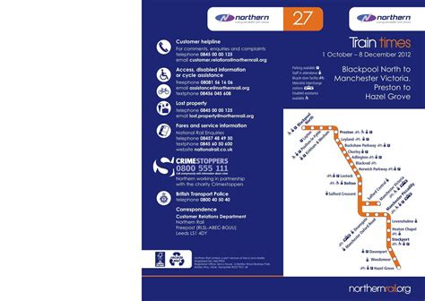 Northern Timetable 27.indd - Northern Rail