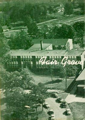 Fair Grove School, circa 1955. Thomasville, NC