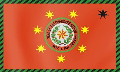 Cherokee of Oklahoma Flag - TME