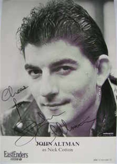 John Altman signed photo (ex EastEnders actor)