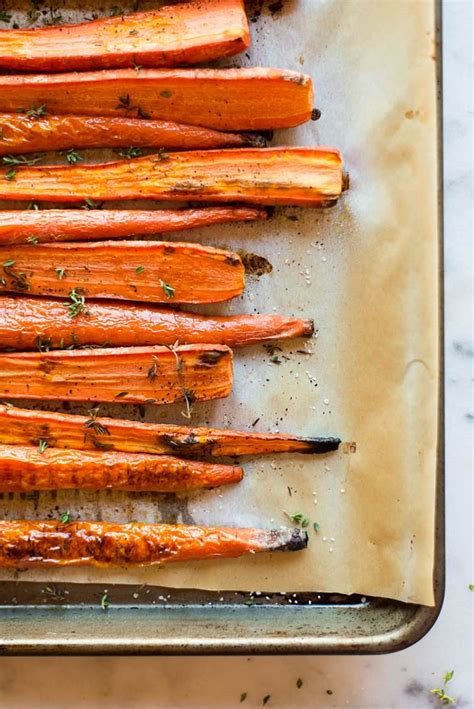 Thyme Roasted Carrots • A Sweet Pea Chef