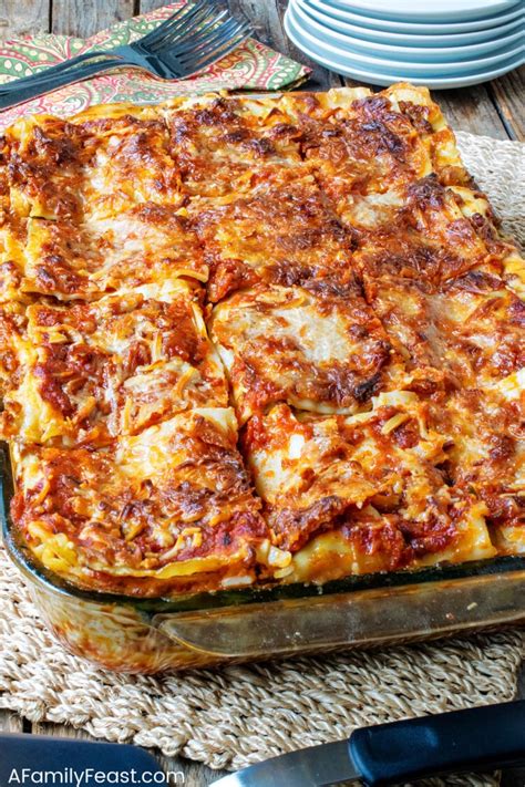 Lasagna Bolognese - A Family Feast®