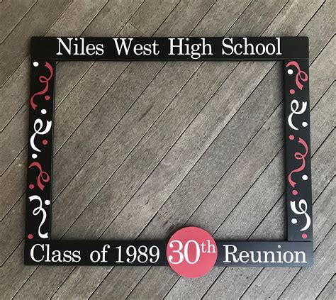 Reunion Photobooth Frame High School Class Reunion Photo - Etsy | Photo ...