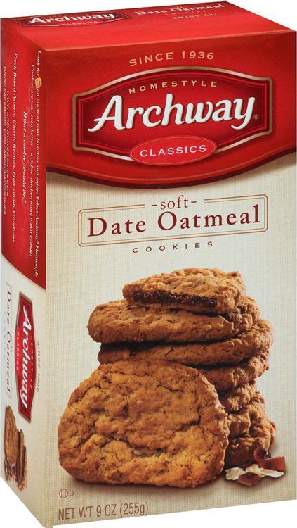 Archway® Soft Date Oatmeal Cookies Reviews 2020