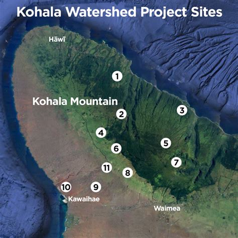 Kohala Mountain Map - The Kohala Center