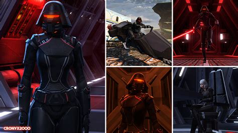 My Inquisitor-inspired armor set. It's hard to act like a light side Sith while looking like the ...