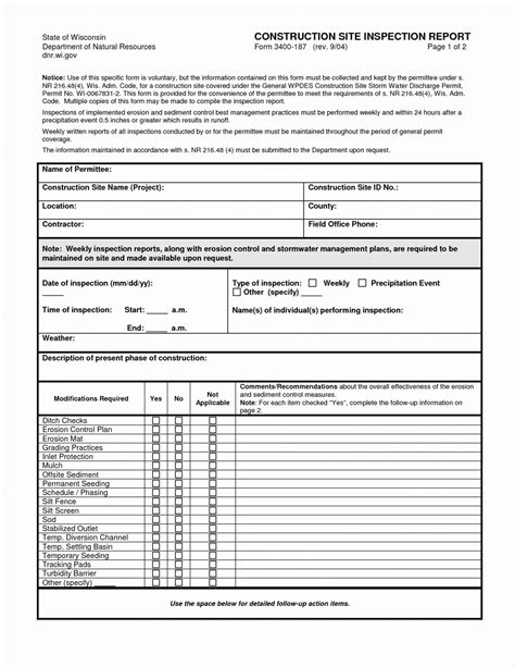 Free Pest Control Inspection Report Template 2 Templates Free Pest Control Inspection Report ...