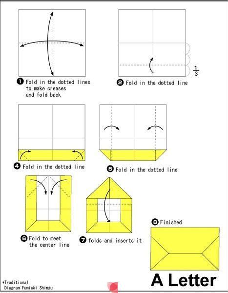 Folding Envelope - Origami