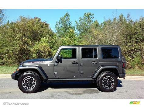 2017 Granite Crystal Metallic Jeep Wrangler Unlimited Rubicon Hard Rock ...